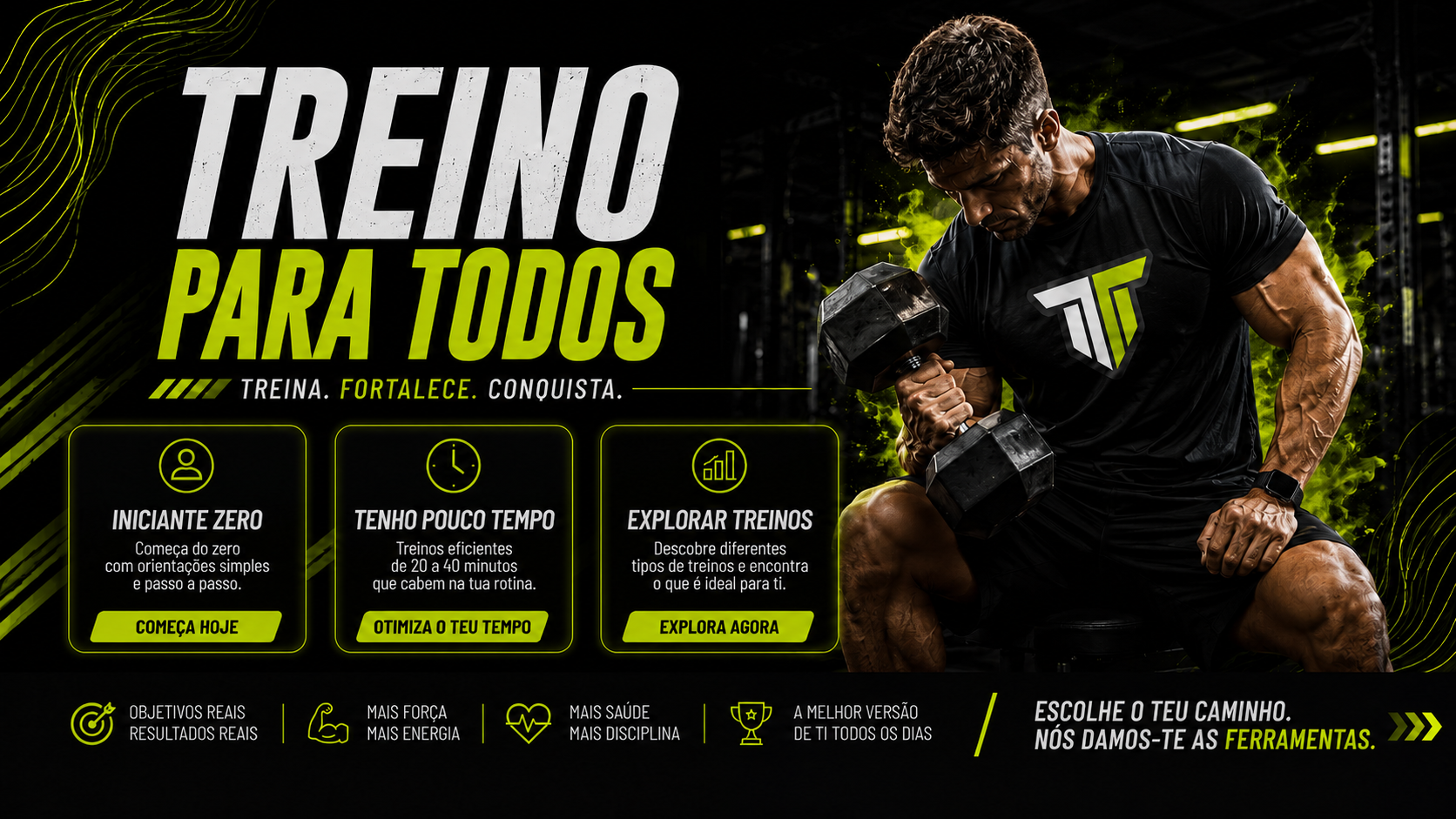Modalidades de treino no Athlete OS